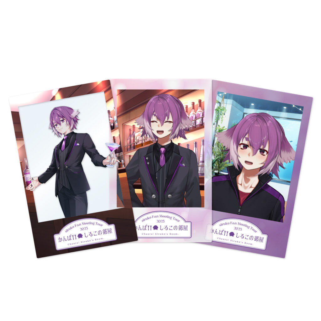 チェキ風クリアカード 1,100円